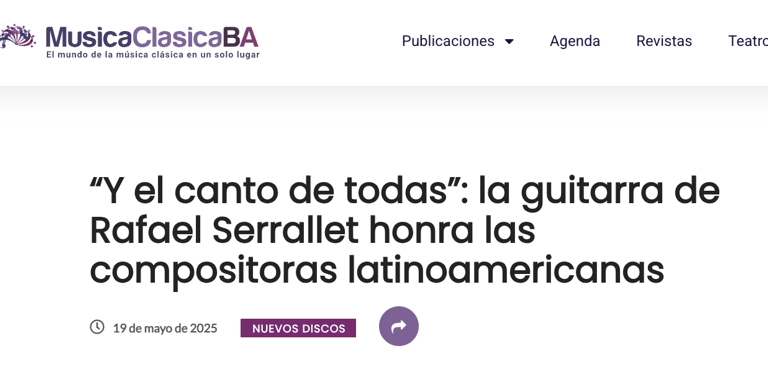 Imagen de la we Música Clásica BA