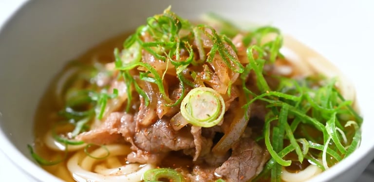 Beef Niku Udon Recipe