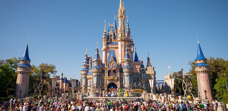 Mickey's Magical Friendship Faire inside Disney's Magic Kingdom® Park, at Walt Disney World®.