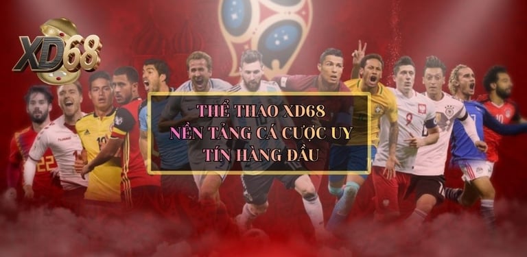 ⚽ THỂ THAO XD68 – NỀN TẢNG CÁ CƯỢC UY TÍN HÀNG ĐẦU