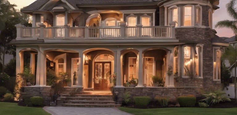 A large house in San Antonio Tx