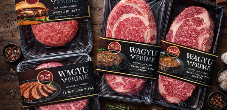 Wagyu Prime, an imported Australian Wagyu beef brand owned by Raya FMCG