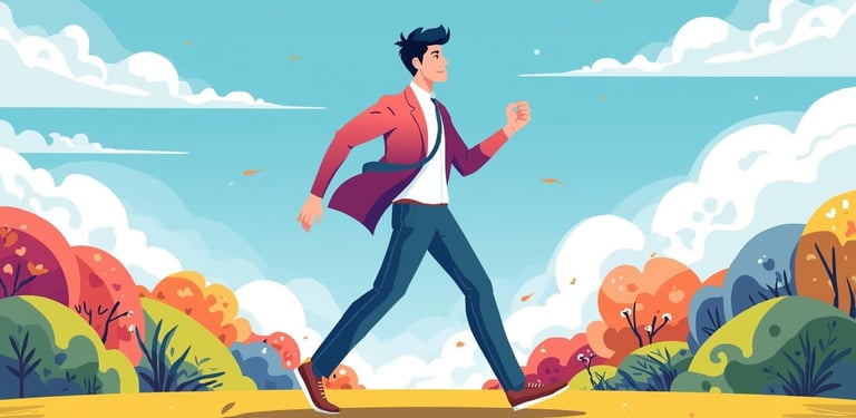 Man resilient and moving forward after dating rejection