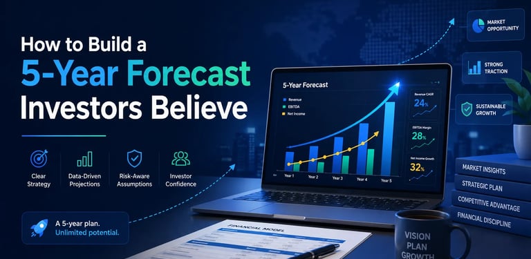 How to Build a 5-Year Forecast Investors Believe