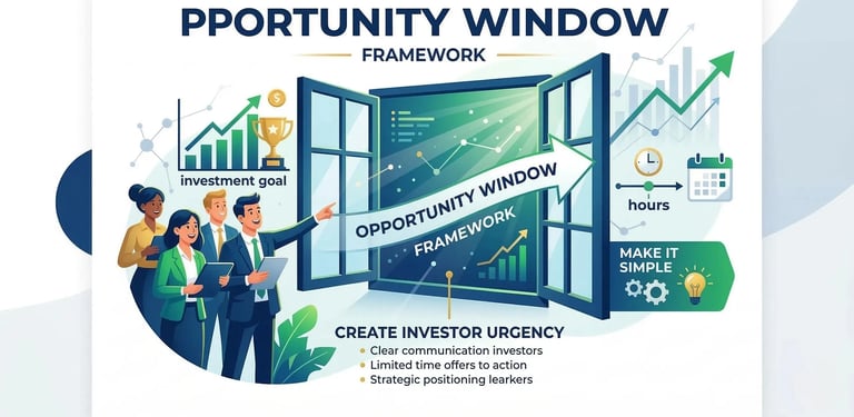 Opportunity Window Framework: Create Investor Urgency
