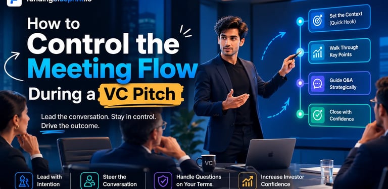How to Control the Meeting Flow During a VC Pitch