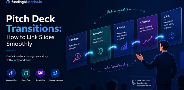 Pitch Deck Transitions How to Link Slides Smoothly