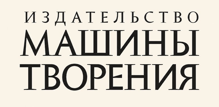 Книги издательства Машины Творения