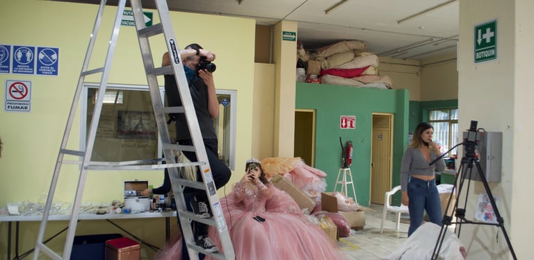 Producción de foto