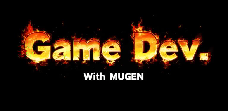 logo Game Development with MUGEN Engine