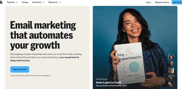 Kit Best Free Email Marketing Tool Review