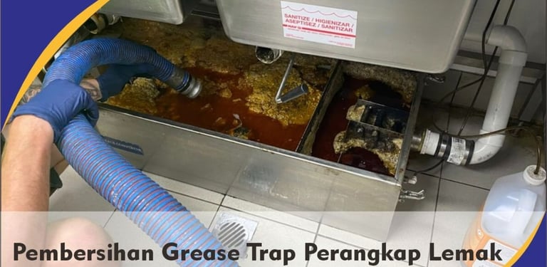 sedot grease trap tangsel