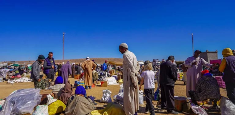 zagora weekly souk - soul of nomads
