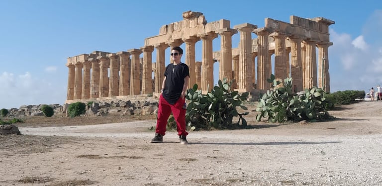 Templo griego en Castelvetrano - Sicilia - Italia
