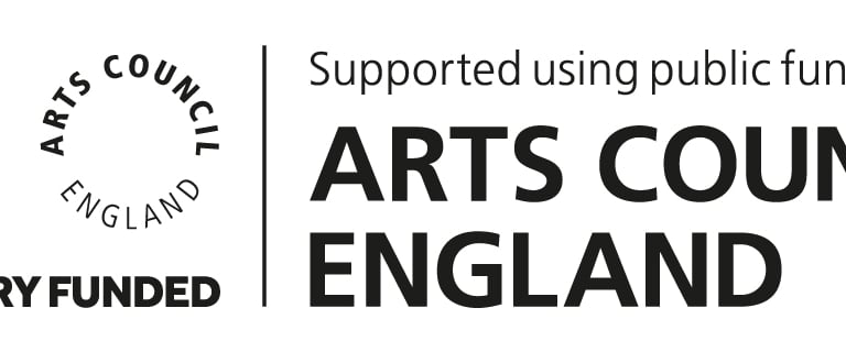 Logo: Arts Council England Lottery Funded