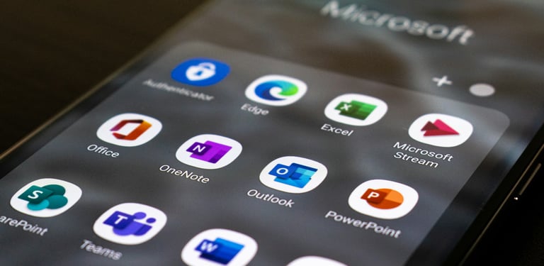 microsoft bc m365 sharepoint onedrive outlook excel word poerpoint