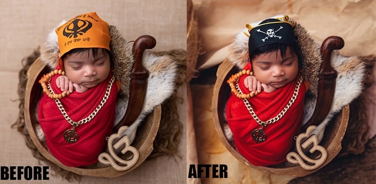 Baby Photo Manipulation and Stylization 