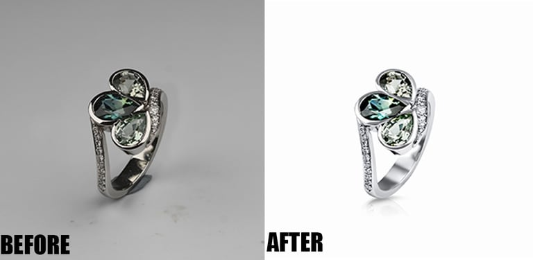 High-End Jewelry Retouching 