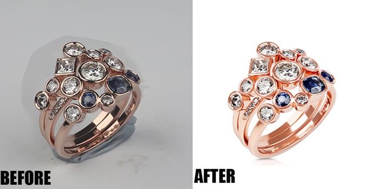 High-End Jewelry Retouching 
