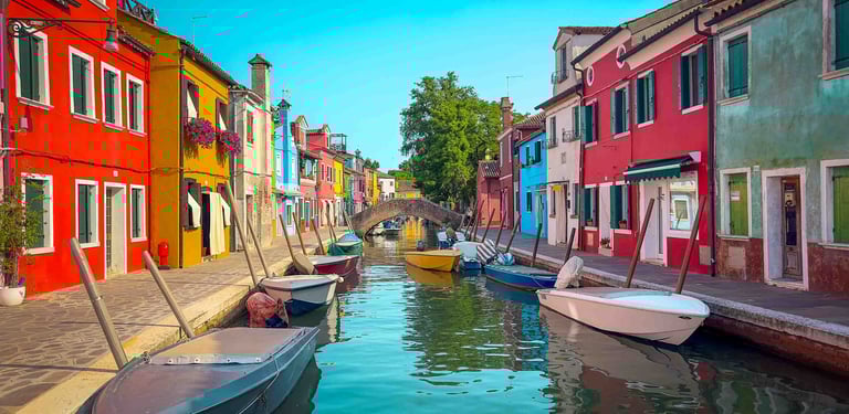 Burano Island Venice, Italy