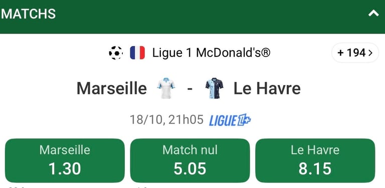 pronostic om le havre pronostic marseille pronostic premier league aujourd'hui pronostic en or le pr
