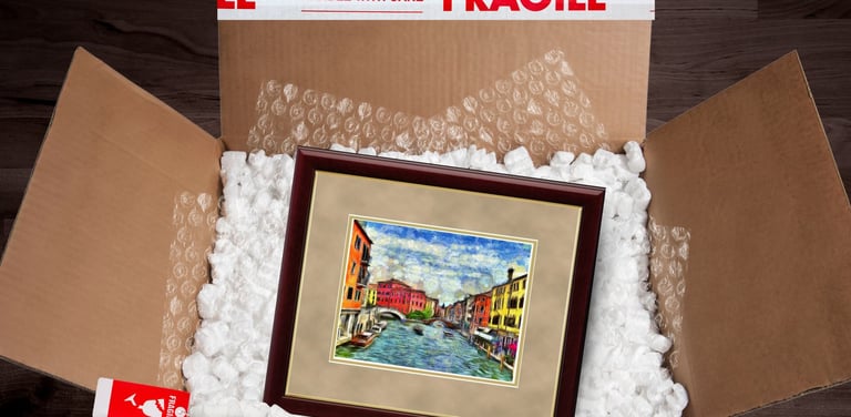 antique wrapping near me. high value wrapping near me. art wrapping in claremont ca.