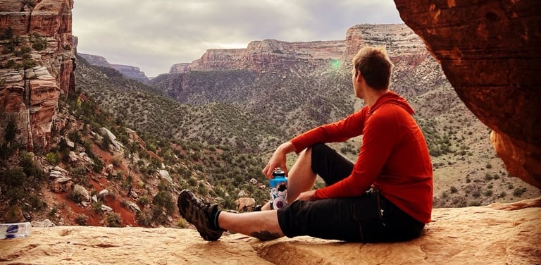 Jack Utermoehl in Grand Junction on the National Monument
