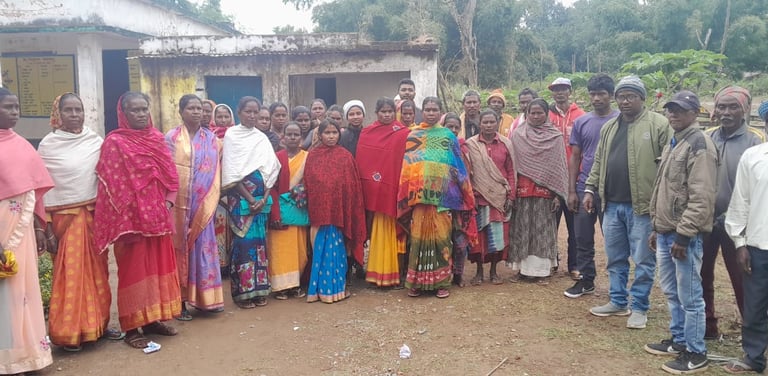 Members of Disum Collective after a meeting