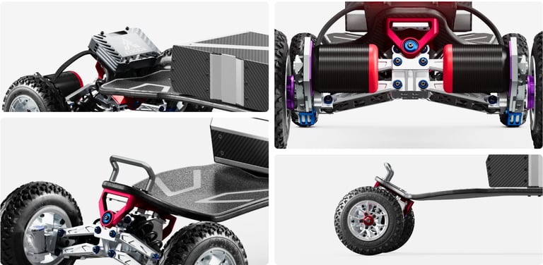 Acedeck Nyx Z3 four different views