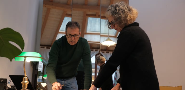 coachs en train de travailler