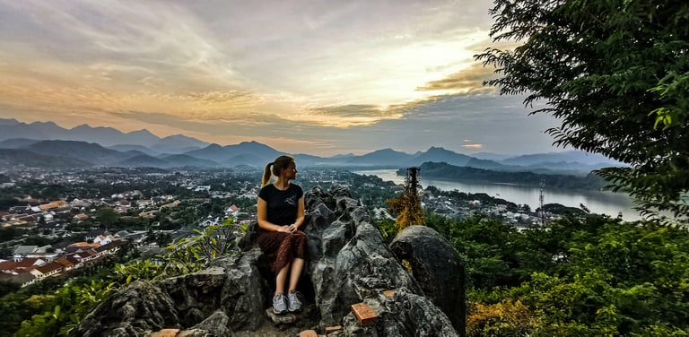 Phousi hill Luang Prabang
