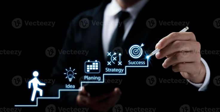 Ilustrasi bagaimana custom business software membantu meningkatkan efisiensi, skalabilitas, dan ROI 