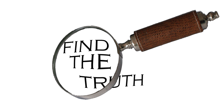 loupe trouve la vérité