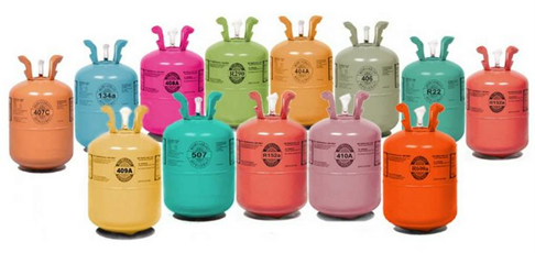 Recarga de Gas Refrigerante (R-410A, R-32, etc.)