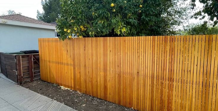 a fenced in area with a fenced in area with a fenced in