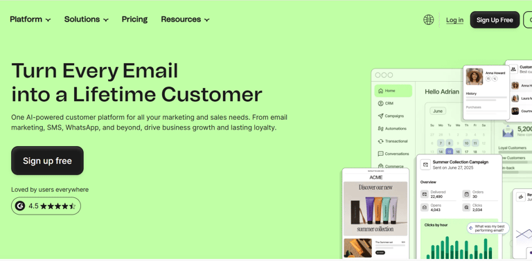 Brevo Best Free Email Marketing Tool Review