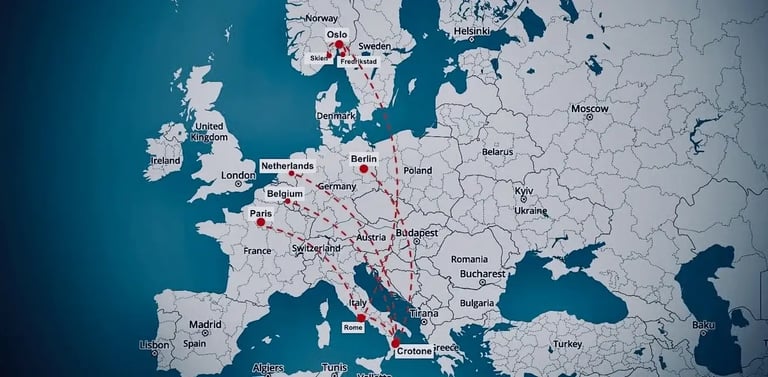 Zainab abdulkarim, Norway, Italy, Rome, Crotone, art exhibition human trafficking