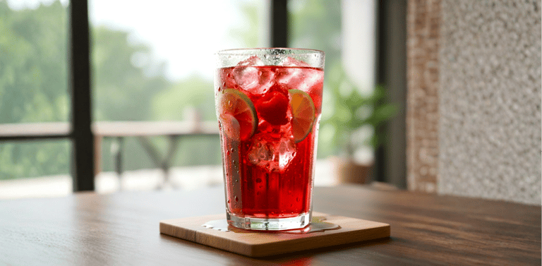 minuman es sirup segar