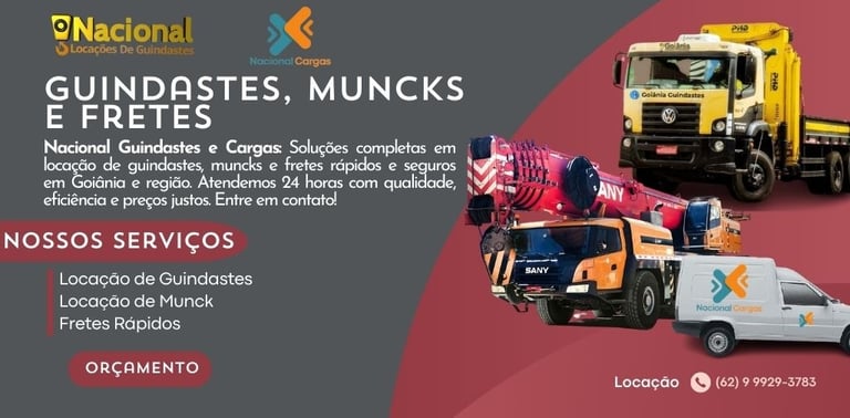 Caminhão Munck Aluguel