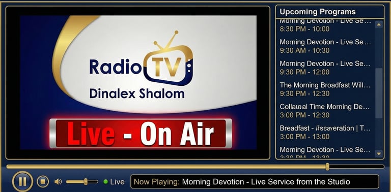 Radio TV Dinalex Shalom,conseiller de Priere