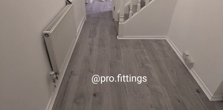Laminate installation service provided by Pro Fittings Ltd