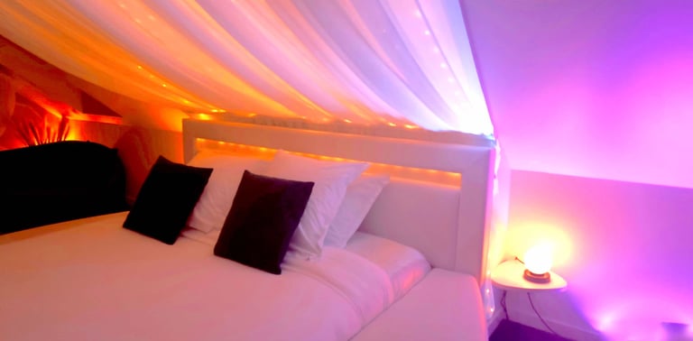 chambre romantique de la love room