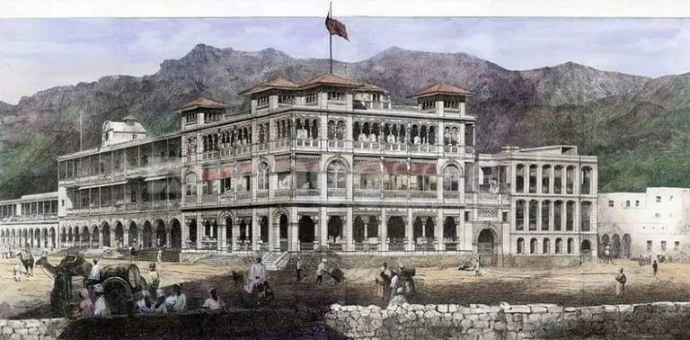 Luke Thomas Building, Aden 1880