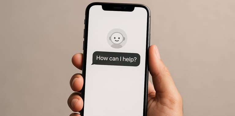 Smart virtual agent interface created by NAXORA