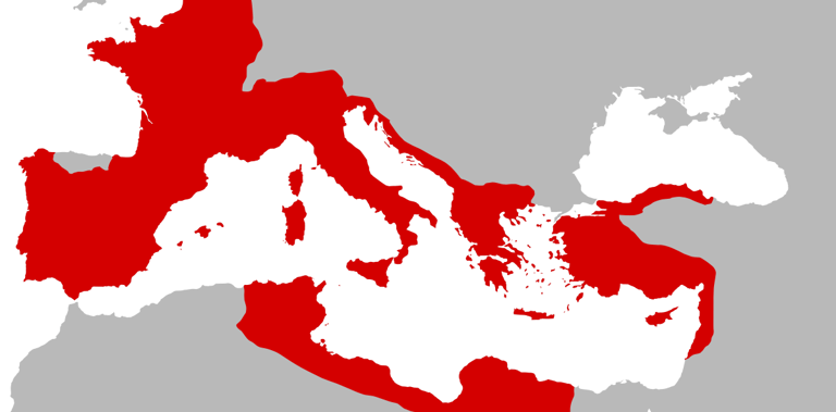 MAPA DEL TERRITORIO DE LA REPUBLIC ROMANA