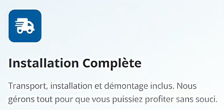 Installation complète