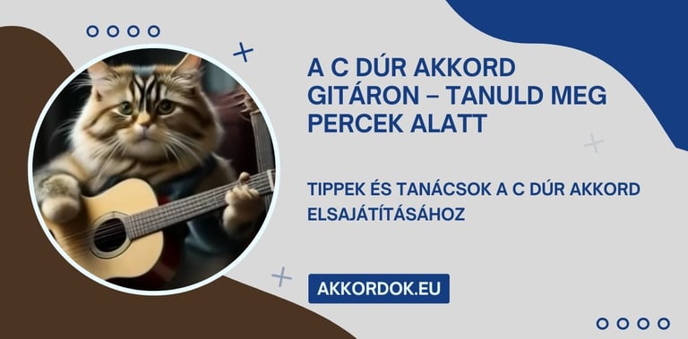 C dúr akkord