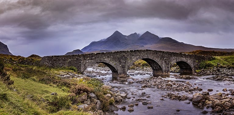 Sligachan old bridge isle of skye photograph