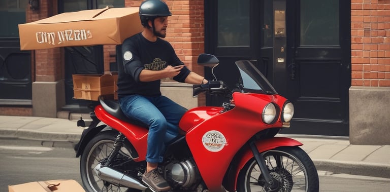 A cozy dining area at City Pizza Trollhättan.