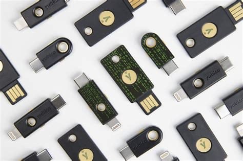 Yubi Key 2FA authentication keys for highest security 
